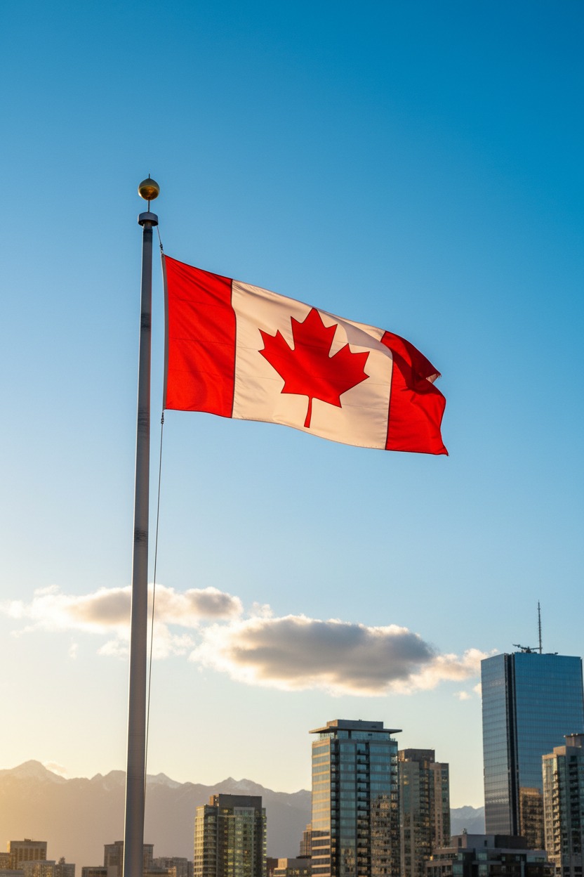 bandera de canada